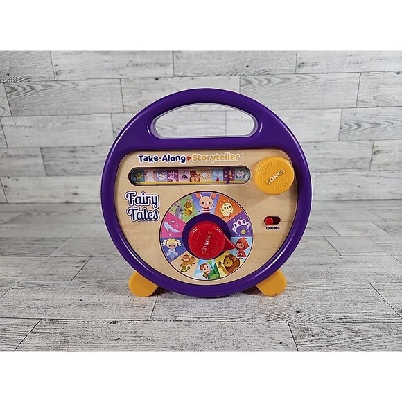 Fairy Tales TAKE ALONG STORYTELLER Kids Interactive Song Story Player Toy - Picture 1 of 6